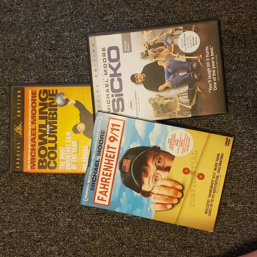 Multiple DVD's